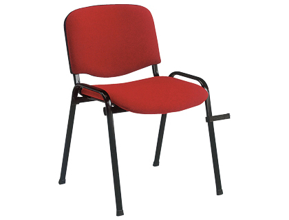 Silla apilable Q-Connect roja